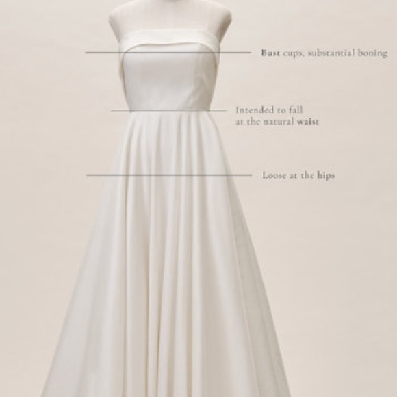 NWT Jenny Yoo Carrington Gown (Ivory) - Picture 8 of 10